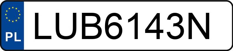 Numer rejestracyjny LUB 6143N posiada BMW 520 I - LUB6143N Numer rejestracyjny LUB 6143N posiada BMW 520 I - LUB6143N
