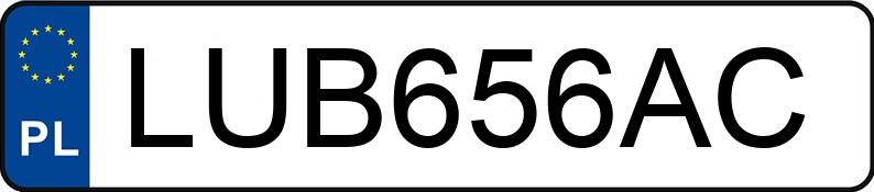 Numer rejestracyjny LUB 656AC posiada LEXUS NX 350h 2.5 MR`26 E6d F Sport CVT - LUB656AC