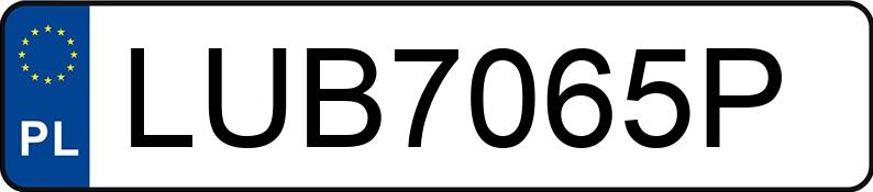 Numer rejestracyjny LUB 7065P posiada VOLKSWAGEN GOLF - LUB7065P Numer rejestracyjny LUB 7065P posiada VOLKSWAGEN GOLF - LUB7065P