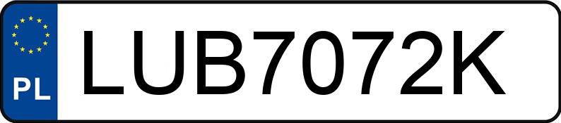 Numer rejestracyjny LUB 7072K posiada PEUGEOT 307 - LUB7072K Numer rejestracyjny LUB 7072K posiada PEUGEOT 307 - LUB7072K