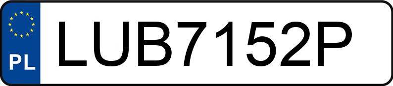 Numer rejestracyjny LUB 7152P posiada LEXUS NX350H - LUB7152P Numer rejestracyjny LUB 7152P posiada LEXUS NX350H - LUB7152P