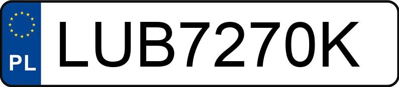 Numer rejestracyjny LUB 7270K posiada IVECO 35C13 - LUB7270K Numer rejestracyjny LUB 7270K posiada IVECO 35C13 - LUB7270K