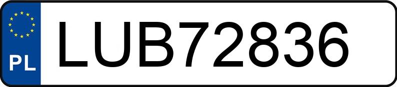 Numer rejestracyjny LUB 72836 posiada OPEL INSIGNIA - LUB72836 Numer rejestracyjny LUB 72836 posiada OPEL INSIGNIA - LUB72836