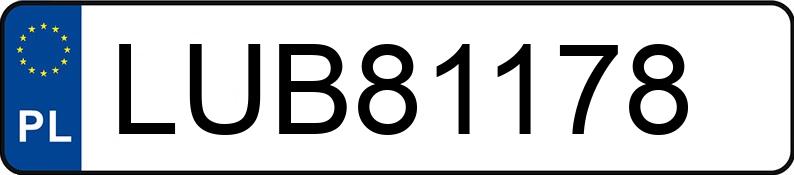 Numer rejestracyjny LUB 81178 posiada OPEL CORSA-D - LUB81178