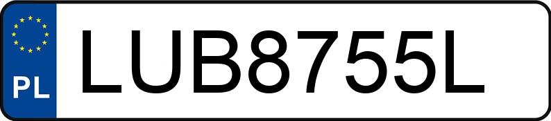 Numer rejestracyjny LUB 8755L posiada BMW 330i Coupe MR`06 E4 E92 330i Coupe MR`06 E4 E92 - LUB8755L