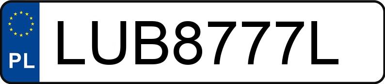 Numer rejestracyjny LUB 8777L posiada MERCEDES-BENZ CLS 350 - LUB8777L Numer rejestracyjny LUB 8777L posiada MERCEDES-BENZ CLS 350 - LUB8777L