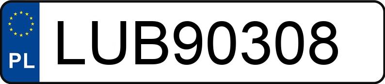 Numer rejestracyjny LUB 90308 posiada TOYOTA Auris Diesel MR`13 E5 Active - LUB90308