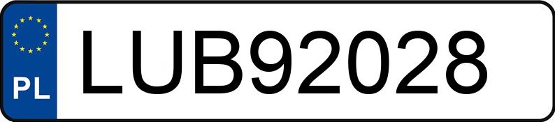 Numer rejestracyjny LUB 92028 posiada MITSUBISHI Space Star 1.2 MR`20 E6 Inform Plus - LUB92028 Numer rejestracyjny LUB 92028 posiada MITSUBISHI Space Star 1.2 MR`20 E6 Inform Plus - LUB92028