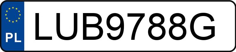 Numer rejestracyjny LUB 9788G posiada HYUNDAI SONATA 2.0 CRDI - LUB9788G Numer rejestracyjny LUB 9788G posiada HYUNDAI SONATA 2.0 CRDI - LUB9788G