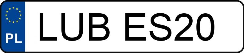 Numer rejestracyjny LUB ES20 posiada APRILIA Motorowery RX 50 - LUBES20 Numer rejestracyjny LUB ES20 posiada APRILIA Motorowery RX 50 - LUBES20