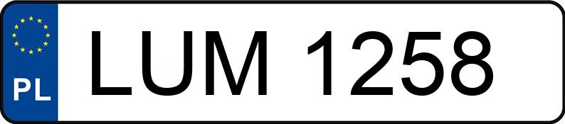 Numer rejestracyjny LUM 1258 posiada SKODA 120 1.2 L - LUM1258