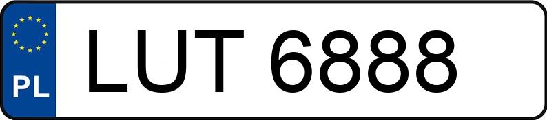 Numer rejestracyjny LUT 6888 posiada WARTBURG 353 1.0 353W - LUT6888 Numer rejestracyjny LUT 6888 posiada WARTBURG 353 1.0 353W - LUT6888
