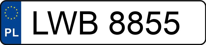 Numer rejestracyjny LWB 8855 posiada FIAT 126 ELX Maluch SX - LWB8855