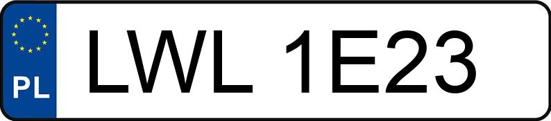 Numer rejestracyjny LWL 1E23 posiada VOLKSWAGEN Golf VII 2.0 TDI-CR MR`12 E6 GTD BMT - LWL1E23