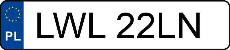 Numer rejestracyjny LWL 22LN posiada TOYOTA YARIS - LWL22LN