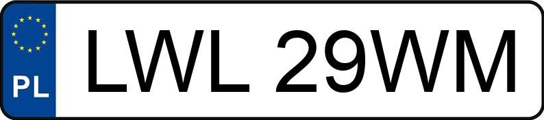 Numer rejestracyjny LWL 29WM posiada OPEL Corsa C 1.2 MR`00 E3 Cosmo - LWL29WM