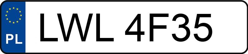 Numer rejestracyjny LWL 4F35 posiada PEUGEOT Partner II 1.6 MR`02 E3 Trendy 110 - LWL4F35 Numer rejestracyjny LWL 4F35 posiada PEUGEOT Partner II 1.6 MR`02 E3 Trendy 110 - LWL4F35