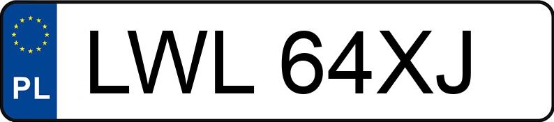 Numer rejestracyjny LWL 64XJ posiada SKODA OCTAVIA - LWL64XJ Numer rejestracyjny LWL 64XJ posiada SKODA OCTAVIA - LWL64XJ