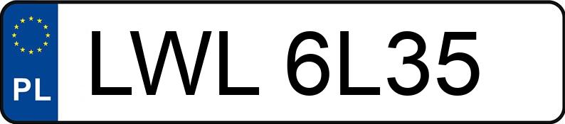 Numer rejestracyjny LWL 6L35 posiada TOYOTA Yaris 1.5 MR`24 E6d Comfort - LWL6L35 Numer rejestracyjny LWL 6L35 posiada TOYOTA Yaris 1.5 MR`24 E6d Comfort - LWL6L35