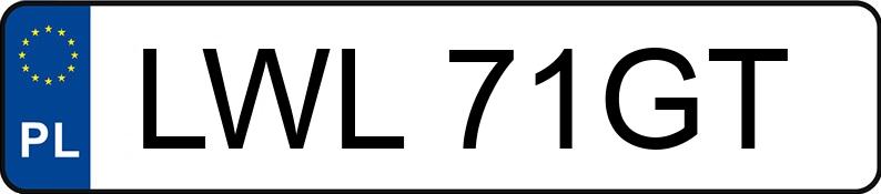 Numer rejestracyjny LWL 71GT posiada VOLKSWAGEN PASSAT - LWL71GT Numer rejestracyjny LWL 71GT posiada VOLKSWAGEN PASSAT - LWL71GT