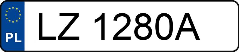 Numer rejestracyjny LZ 1280A posiada AUDI A4 2.0 TDi DPF MR`07 E4 B8 A4 2.0 TDi DPF MR`07 E4 B8 - LZ1280A