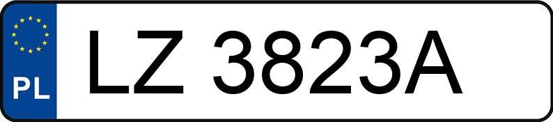 Numer rejestracyjny LZ 3823A posiada BMW 520 KAT - LZ3823A