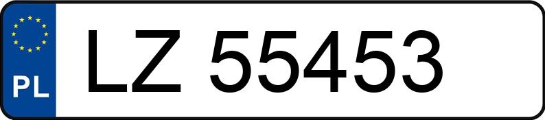 Numer rejestracyjny LZ 55453 posiada HYUNDAI TUCSON 2.0 - LZ55453 Numer rejestracyjny LZ 55453 posiada HYUNDAI TUCSON 2.0 - LZ55453