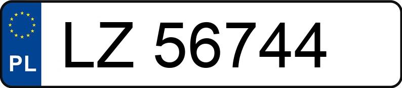 Numer rejestracyjny LZ 56744 posiada FIAT Punto Classic 1.2 MR`03 E5 Punto Classic 1.2 MR`03 E5 - LZ56744