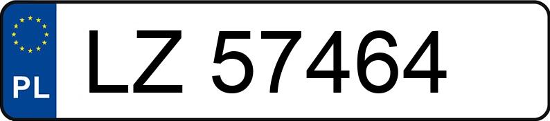 Numer rejestracyjny LZ 57464 posiada AUDI A6 Avant 2.5 TDi Kat. MR`97 4B A6 Avant 2.5 TDi Kat. MR`97 4B - LZ57464