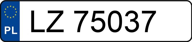 Numer rejestracyjny LZ 75037 posiada BMW 318D - LZ75037 Numer rejestracyjny LZ 75037 posiada BMW 318D - LZ75037