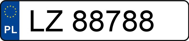 Numer rejestracyjny LZ 88788 posiada RENAULT Clio III 1.5 dCi MR`05 E4 Alize SL 75 - LZ88788 Numer rejestracyjny LZ 88788 posiada RENAULT Clio III 1.5 dCi MR`05 E4 Alize SL 75 - LZ88788