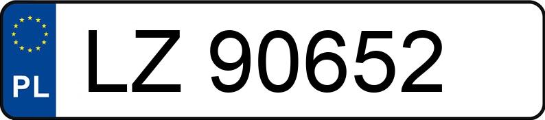 Numer rejestracyjny LZ 90652 posiada CITROEN C5 1.6 HDI MR`05 E4 X - LZ90652 Numer rejestracyjny LZ 90652 posiada CITROEN C5 1.6 HDI MR`05 E4 X - LZ90652
