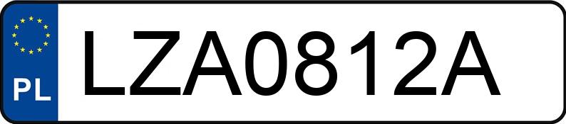 Numer rejestracyjny LZA 0812A posiada DACIA DUSTER - LZA0812A