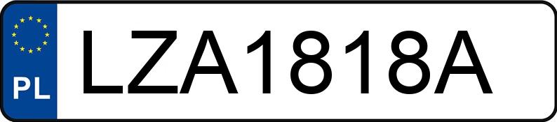 Numer rejestracyjny LZA 1818A posiada BMW 320D - LZA1818A Numer rejestracyjny LZA 1818A posiada BMW 320D - LZA1818A