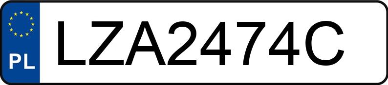 Numer rejestracyjny LZA 2474C posiada BMW 116 - LZA2474C Numer rejestracyjny LZA 2474C posiada BMW 116 - LZA2474C