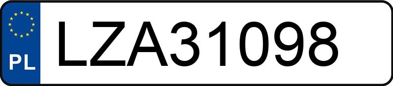Numer rejestracyjny LZA 31098 posiada SEAT IBIZA 1.9 TDI - LZA31098 Numer rejestracyjny LZA 31098 posiada SEAT IBIZA 1.9 TDI - LZA31098