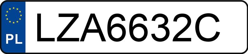 Numer rejestracyjny LZA 6632C posiada SUBARU FORESTER - LZA6632C