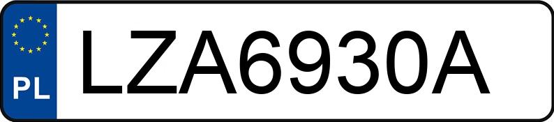 Numer rejestracyjny LZA 6930A posiada DACIA SANDERO - LZA6930A Numer rejestracyjny LZA 6930A posiada DACIA SANDERO - LZA6930A
