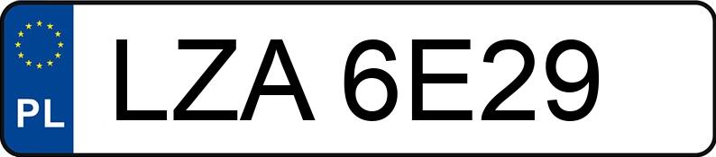 Numer rejestracyjny LZA 6E29 posiada VOLKSWAGEN Passat 1.6 TD GL - LZA6E29 Numer rejestracyjny LZA 6E29 posiada VOLKSWAGEN Passat 1.6 TD GL - LZA6E29