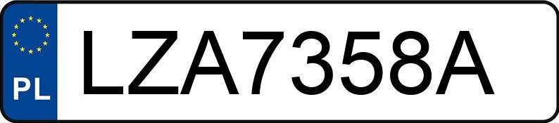 Numer rejestracyjny LZA 7358A posiada AUDI A4 1.9 TDI - LZA7358A Numer rejestracyjny LZA 7358A posiada AUDI A4 1.9 TDI - LZA7358A
