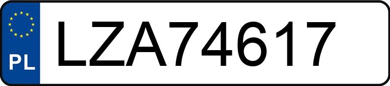 Numer rejestracyjny LZA74617 posiada BMW 320 Touring Diesel Kat. MR`98 E46 320 Touring Diesel Kat. MR`98 E46