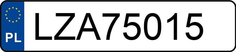 Numer rejestracyjny LZA 75015 posiada FORD TRANSIT - LZA75015