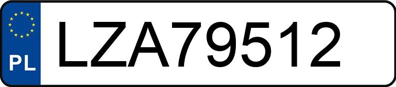Numer rejestracyjny LZA 79512 posiada CITROEN C5 - LZA79512