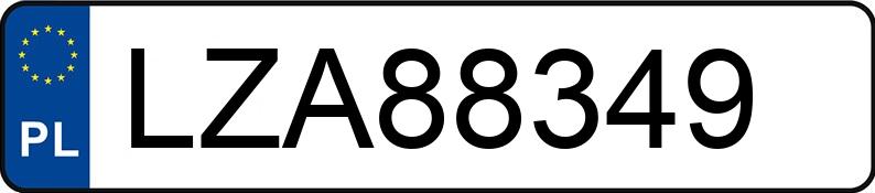 Numer rejestracyjny LZA 88349 posiada AUDI A3 SPORTBACK - LZA88349 Numer rejestracyjny LZA 88349 posiada AUDI A3 SPORTBACK - LZA88349