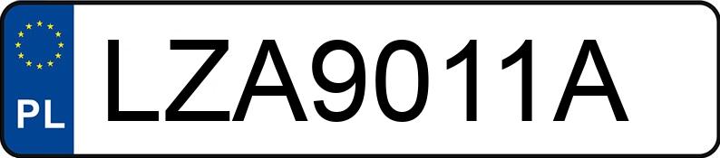 Numer rejestracyjny LZA 9011A posiada LEXUS IS350 - LZA9011A