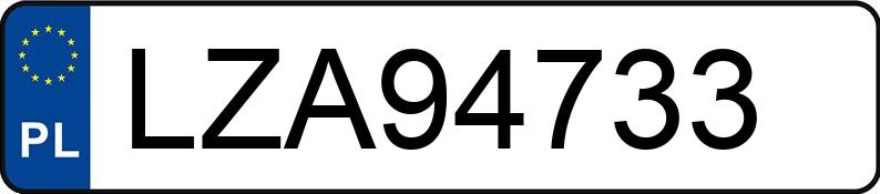 Numer rejestracyjny LZA 94733 posiada VOLKSWAGEN PASSAT - LZA94733