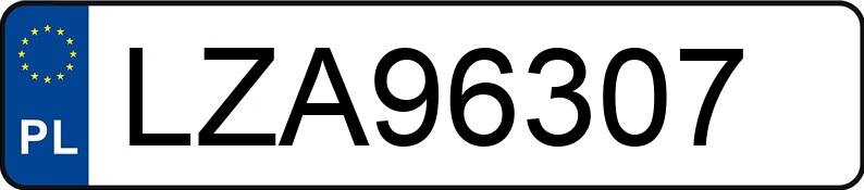 Numer rejestracyjny LZA 96307 posiada TOYOTA PRIUS - LZA96307 Numer rejestracyjny LZA 96307 posiada TOYOTA PRIUS - LZA96307