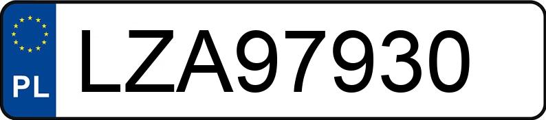 Numer rejestracyjny LZA 97930 posiada BMW 316 - LZA97930 Numer rejestracyjny LZA 97930 posiada BMW 316 - LZA97930