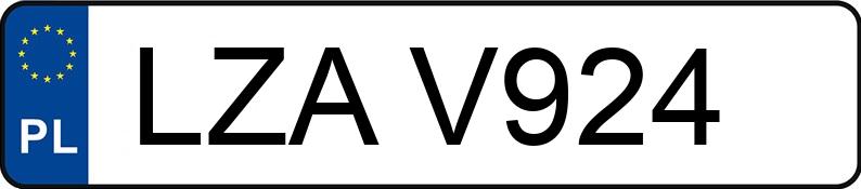 Numer rejestracyjny LZA V924 posiada ZETOR Z 5211 Z 5211 - LZAV924