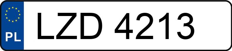 Numer rejestracyjny LZD 4213 posiada FSM 126p FL 650 - LZD4213